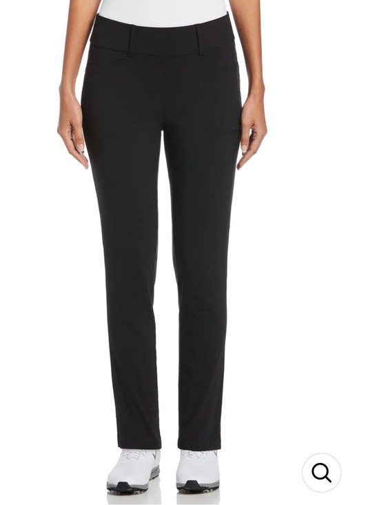 Callaway Pants - Callaway TRUESCULPT pull on Tech Golf Pants Black Straight-Leg XXL NEW NWT